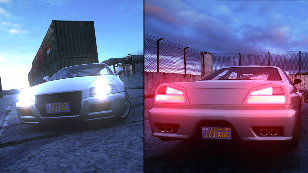 Light flares in-game Light flares in-game